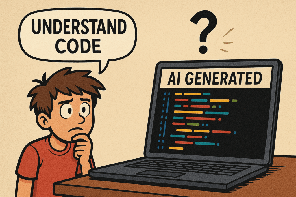 Se non sappiamo programmare non possiamo capire il codice prodotto.