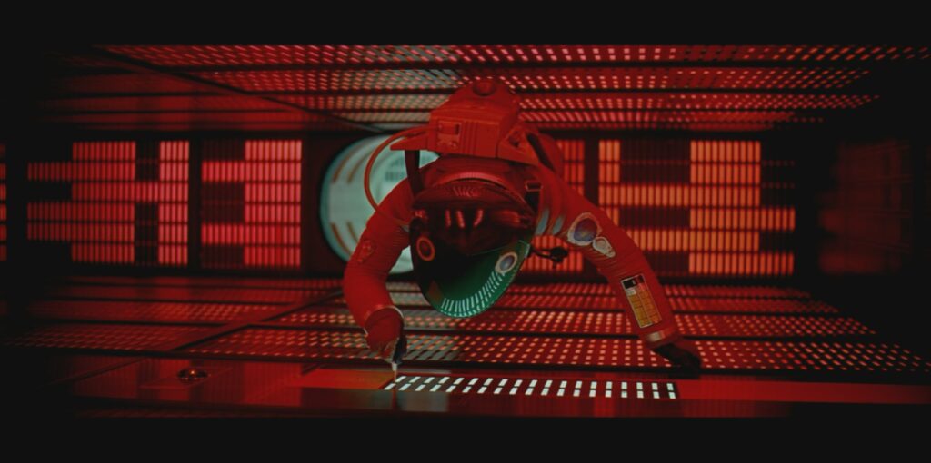 David Bowman disattiva HAL9000 nel film 2001 Odissea nello Spazio